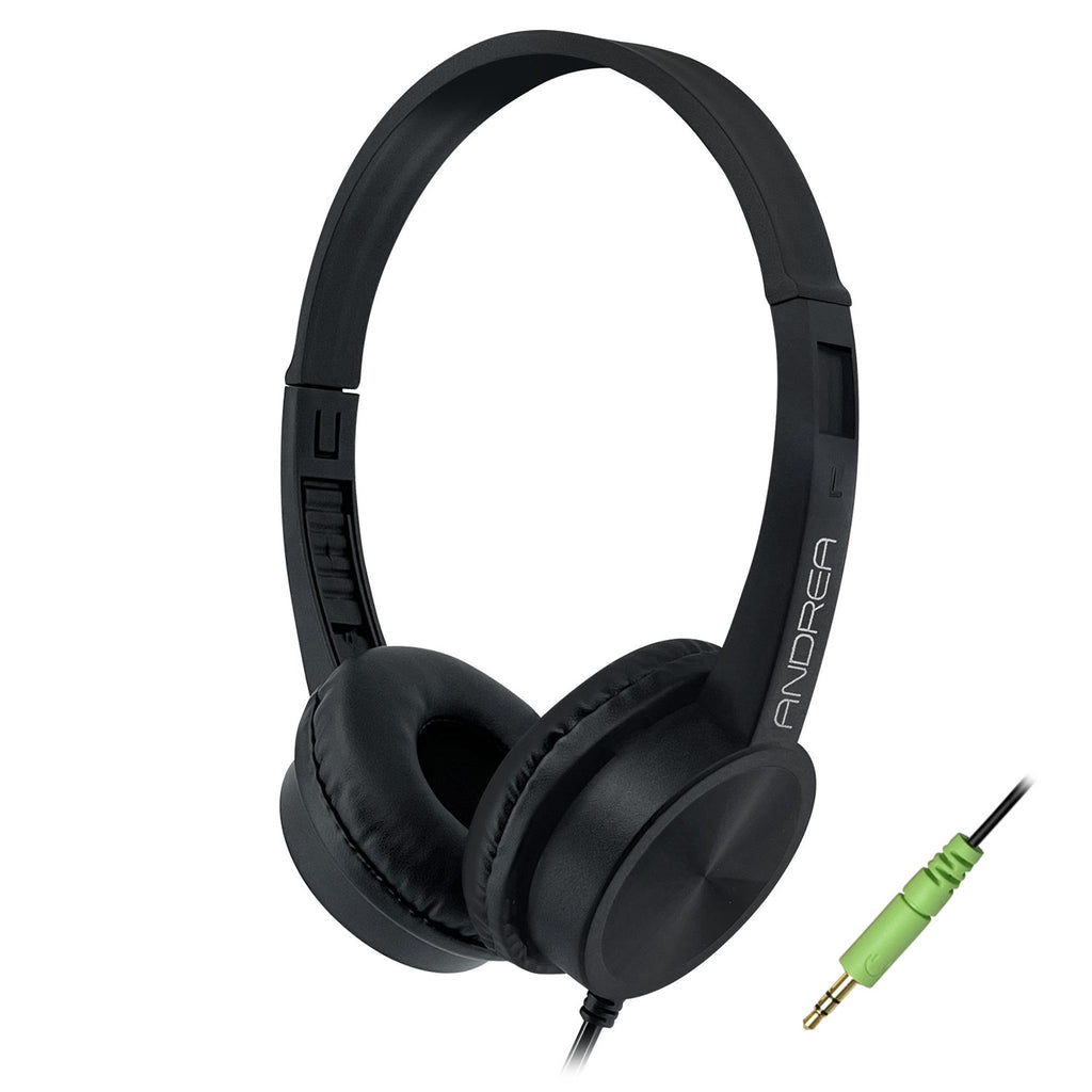 Andrea AC-125 Stereo On-Ear Headphone - Counterpoint
