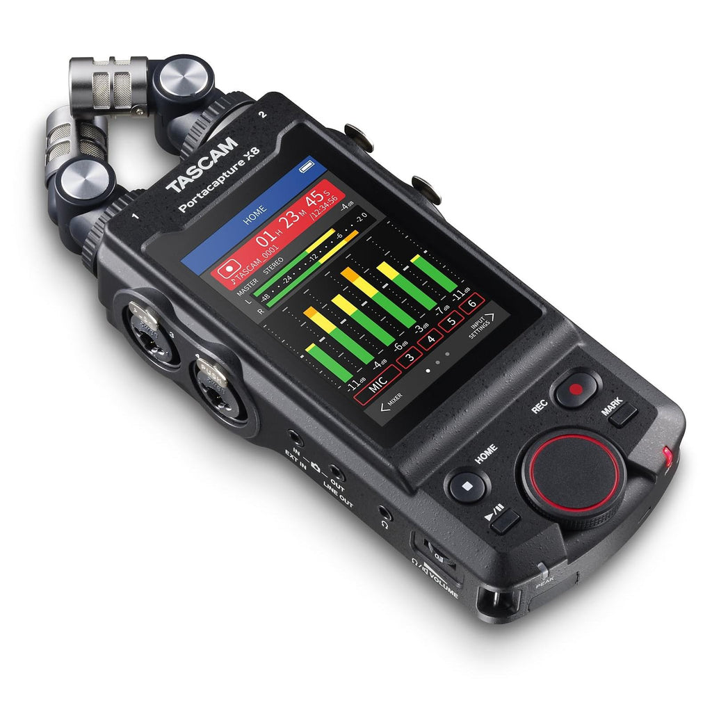 Tascam Portacapture x8 High Resolution Adaptive Multi-Recorder - Counterpoint