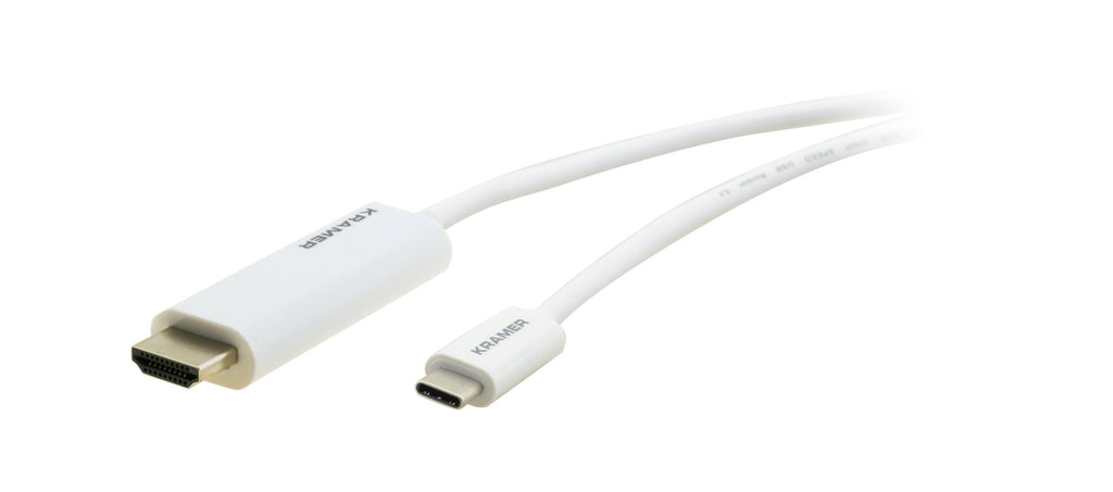 USB Type–C (M) to HDMI (M) Cable - 1.8M WHITE - Counterpoint