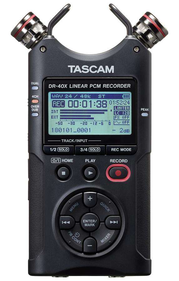 Tascam DR-40X Portable Audio Recorder - Counterpoint