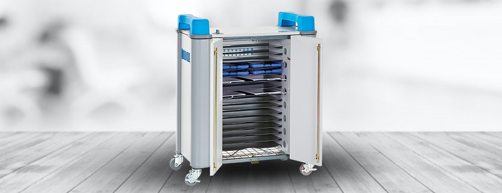 Laptop charging cabinets & trolleys for schools