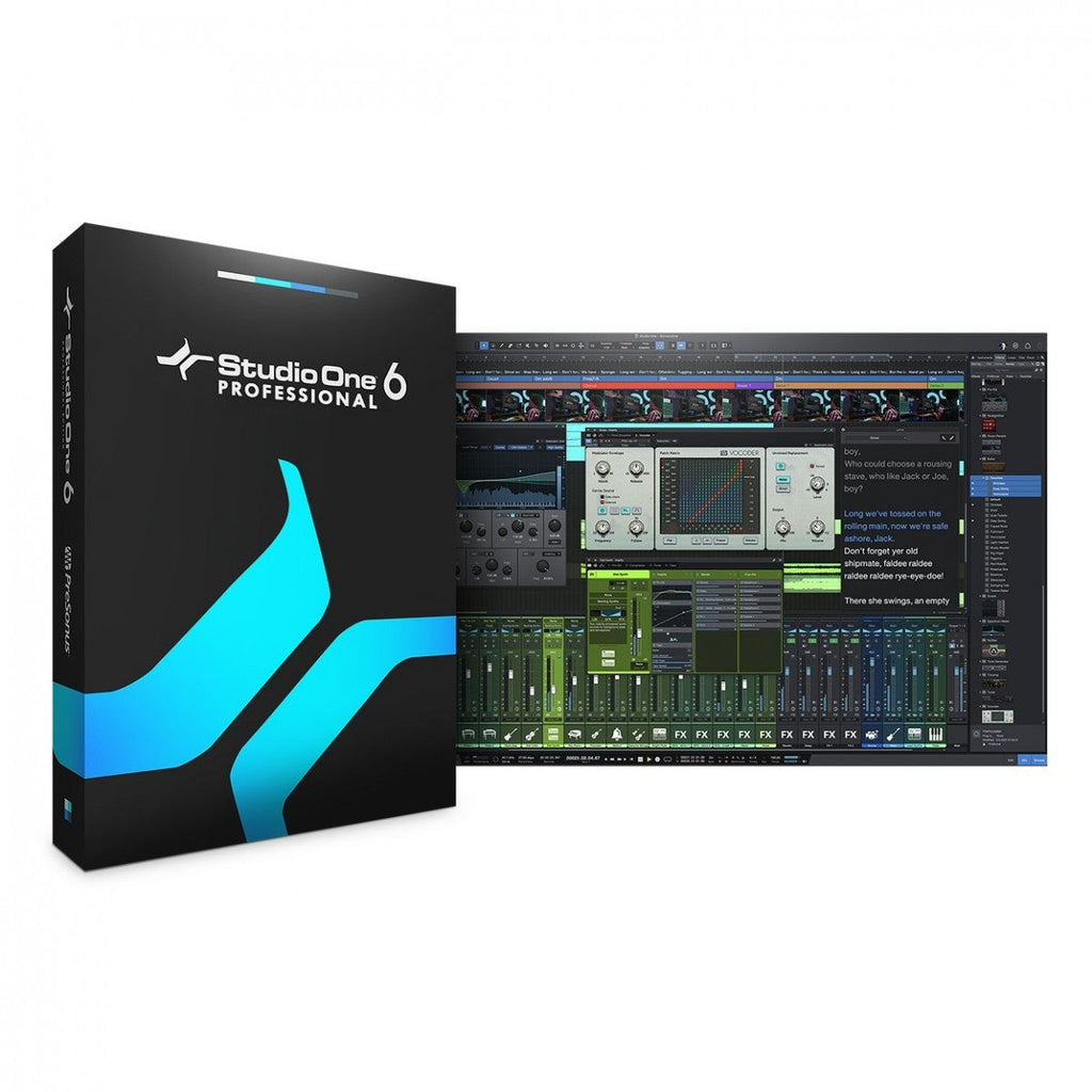 Presonus Studio One 6 Professional - Site Licence (Unlimited). - Counterpoint