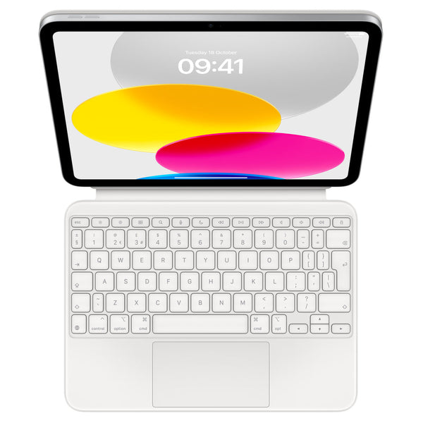 Apple Magic Keyboard Folio for iPad 10.9" (10th Gen) - White - Counterpoint