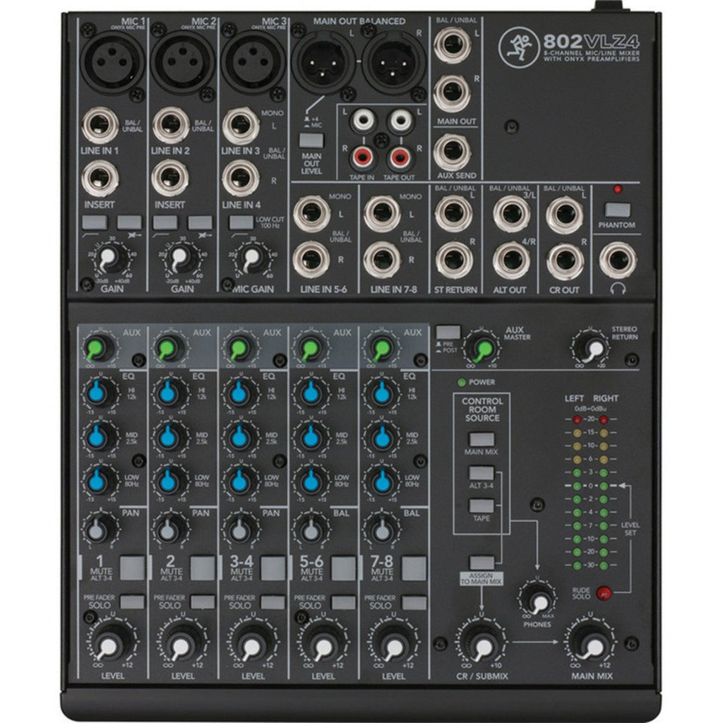 Mackie 802 VLZ4 Pro Mixing Desk - Counterpoint