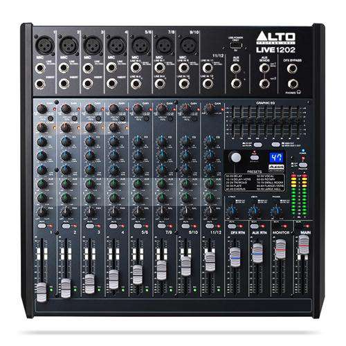 Alto Live 1202 - 12 Channel Mixing Desk - Counterpoint