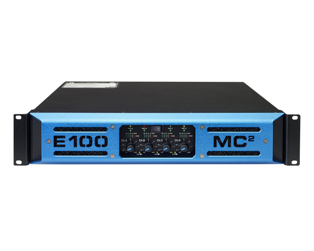 MC2 AUDIO E100 Class D Quad Power Amplifier 4 x 2500W - Counterpoint