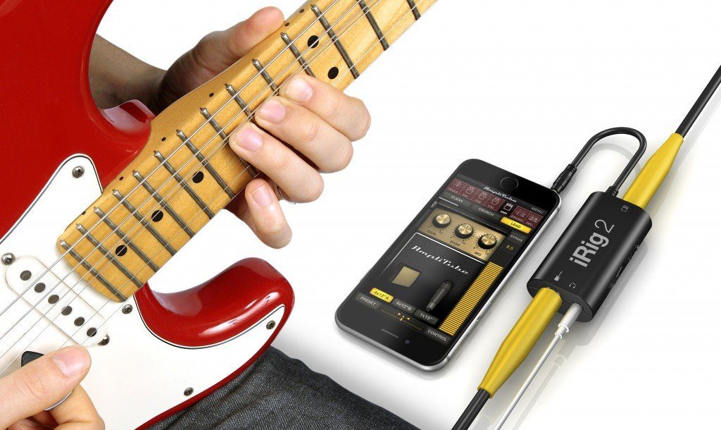 IK Multimedia iRig 2, Electric guitar/bass interface for iOS for 