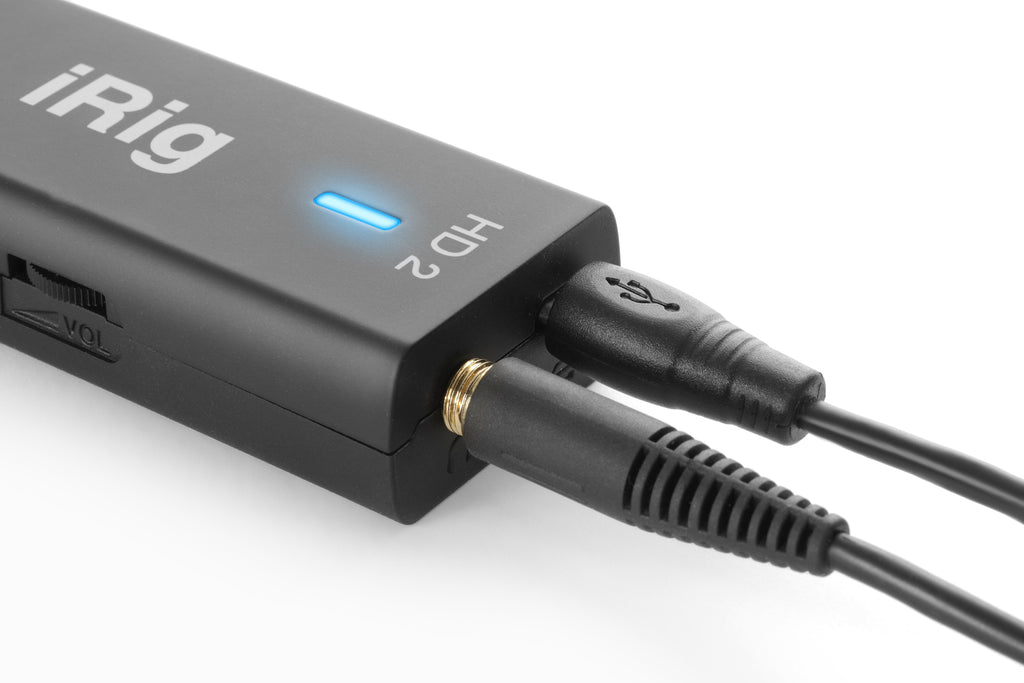 IK Multimedia iRig HD 2 - High-Def Guitar Interface for iOS Devices