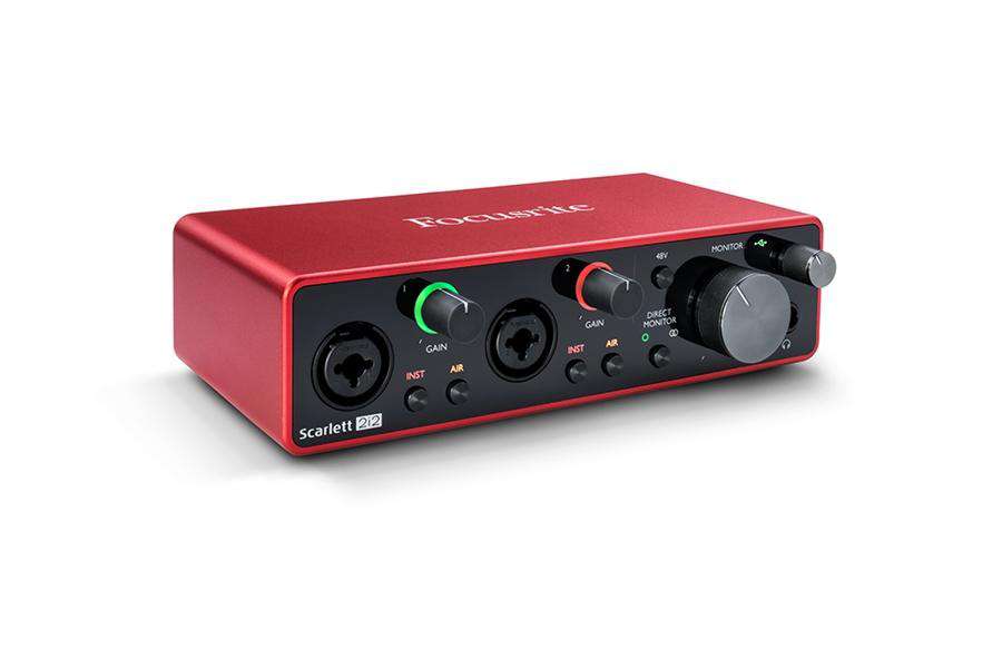 Focusrite Scarlett 2i2 (3rd Gen) - 2x2 USB Audio Interface - Counterpoint