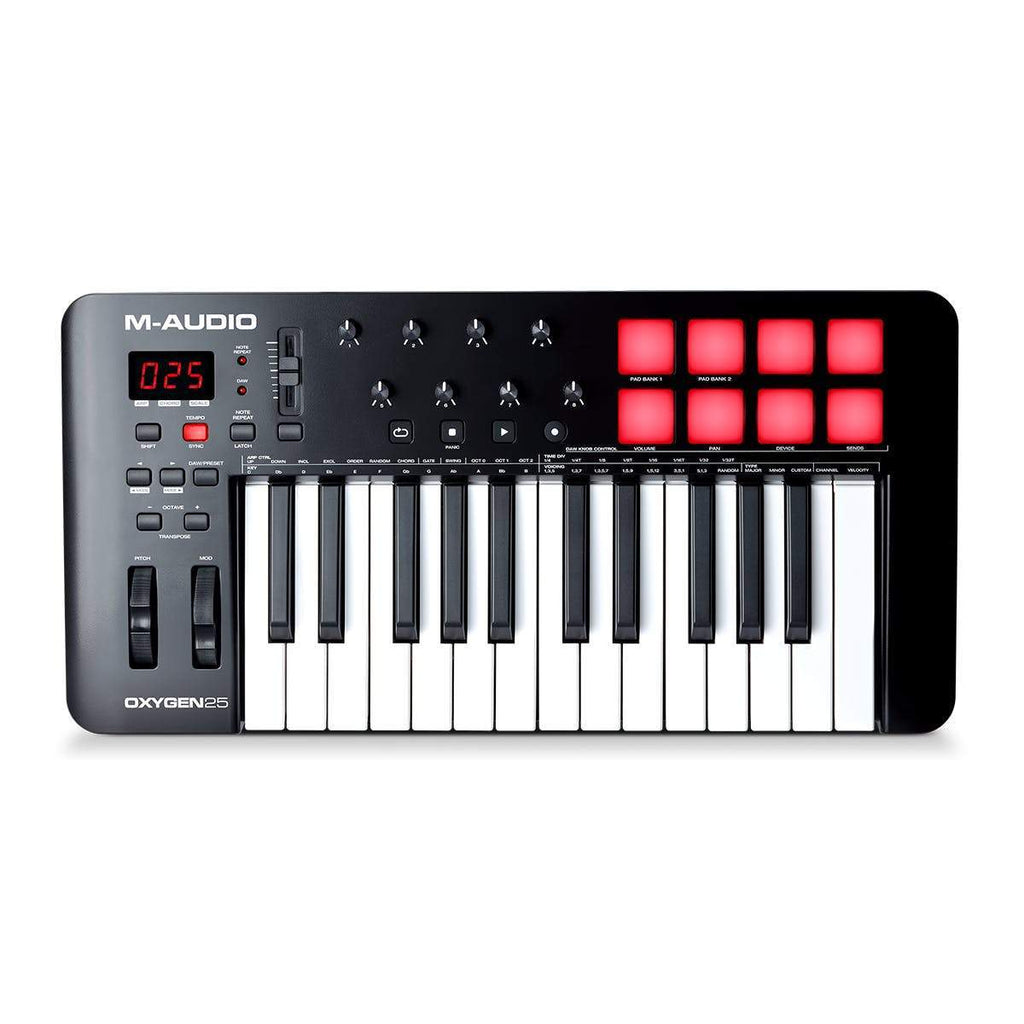 M-Audio Oxygen 25 MK V USB/Pad Controller Keyboard - Counterpoint