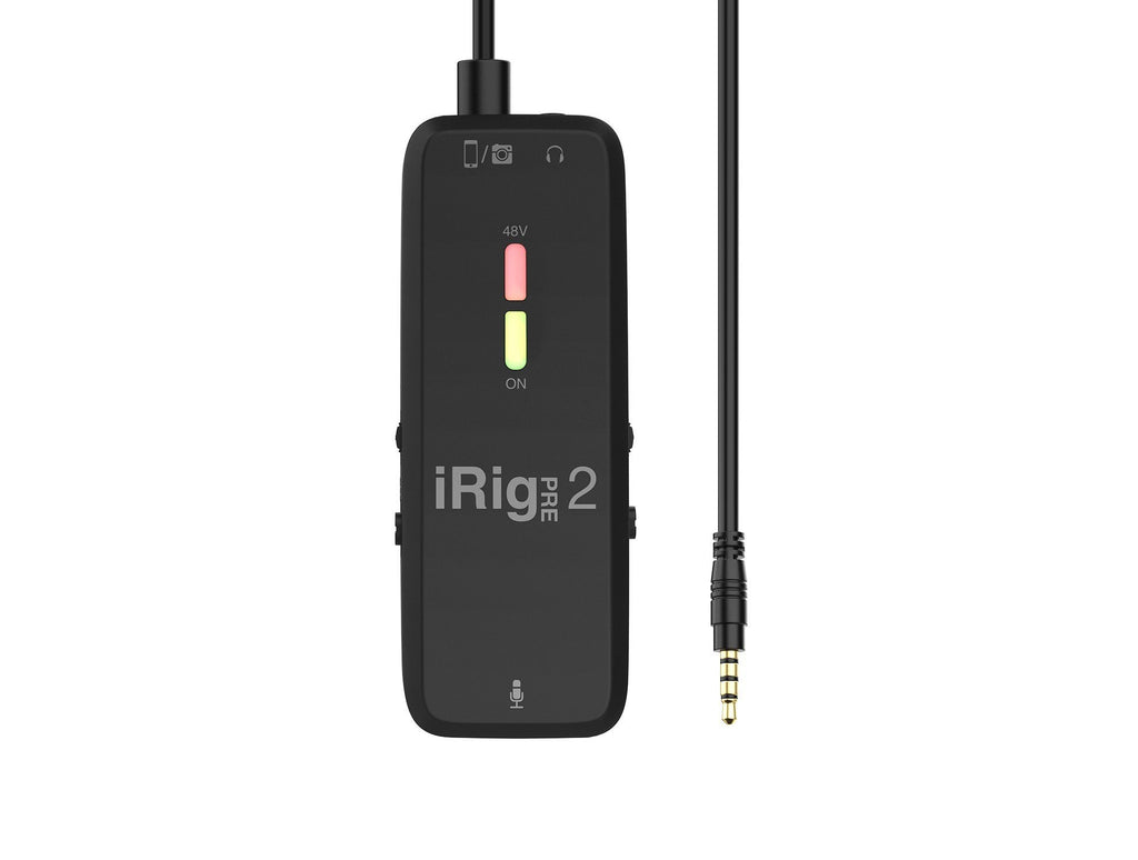 IK Multimedia iRig PRE 2 - Mobile XLR Microphone Interface - Counterpoint