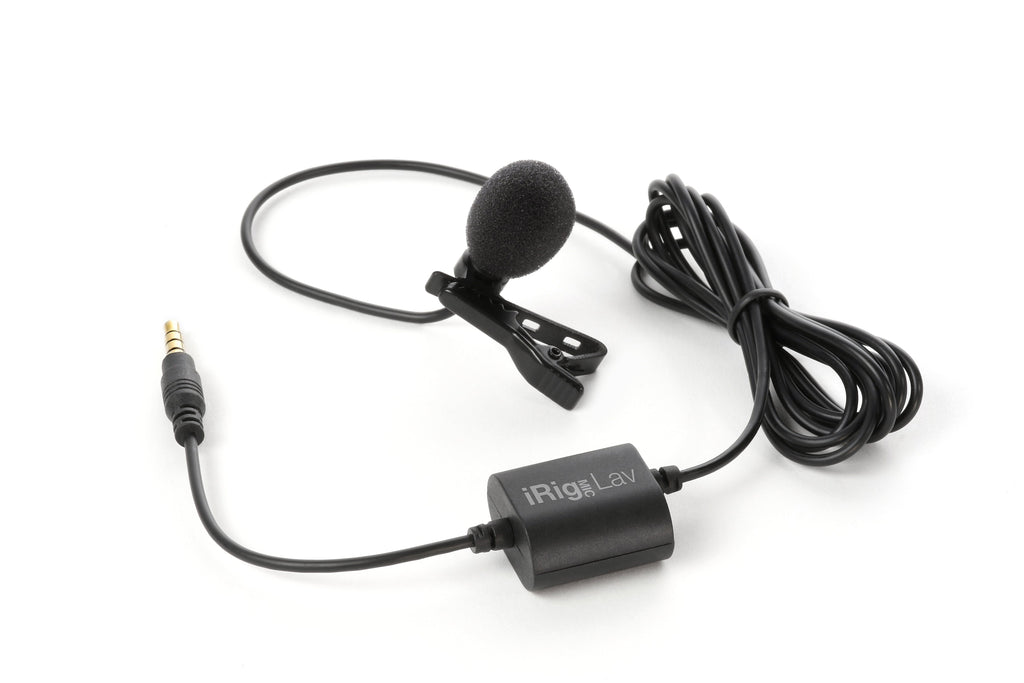 iRig Mic Lav Lavalier / Lapel / Clip-on Microphone - Counterpoint