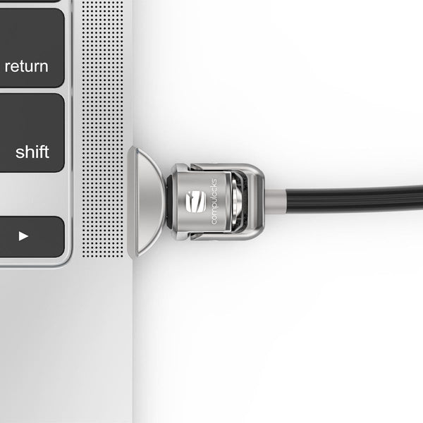 Compulocks Adaptador de bloqueo de repisa y bloqueo de cable con llave para  MacBook Air 13 M2 2022