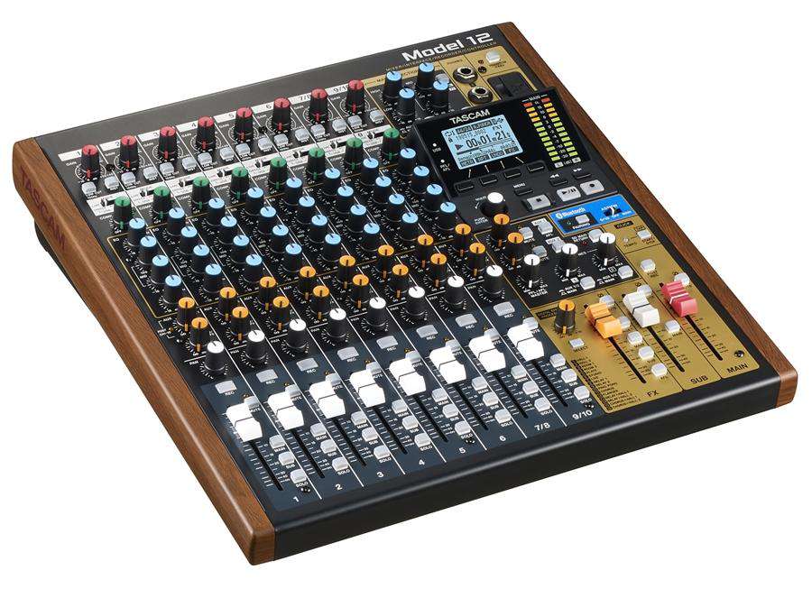 Tascam Model 12-10 Channel Mixer with 12-Track Recorder - Counterpoint