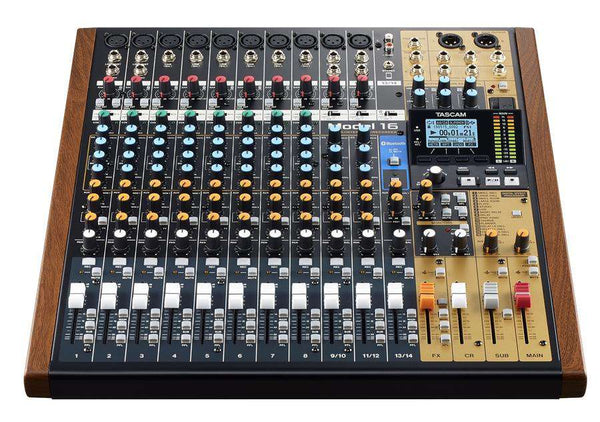 Tascam Model 16 Analogue Mixer with Digital Recorder - Counterpoint